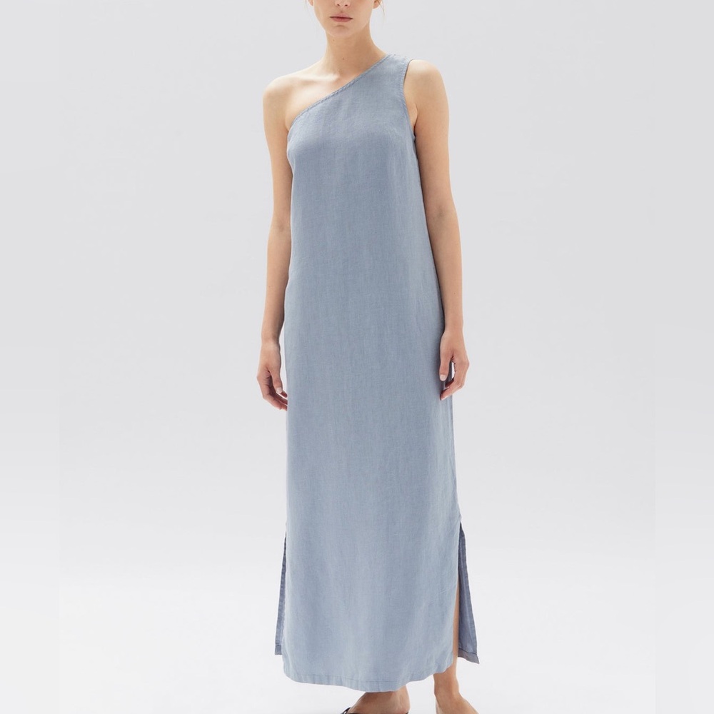 NWT Assembly Label 100% linen maxi dress